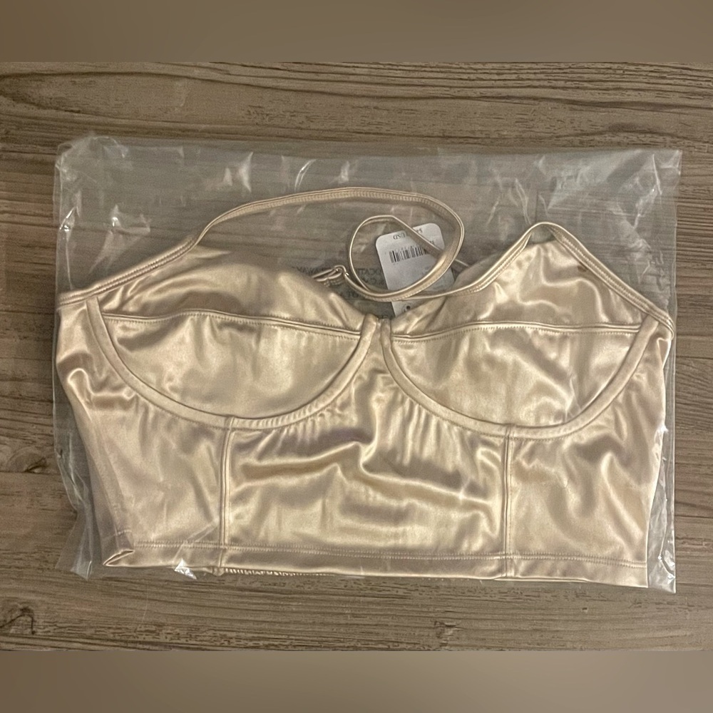 NEW…FREE PEOPLE Casino Royal Bra Tank Top - Picture 4 of 5